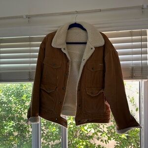 Reversable, cozy corduroy jacket